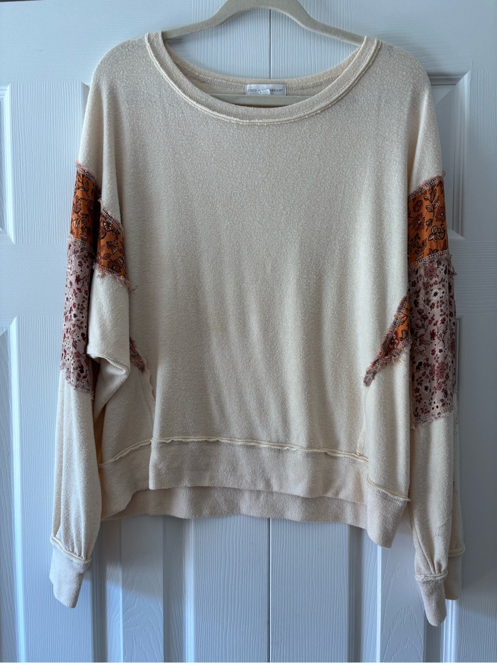 Coco + jaimeson patchwork sweater pullover - Picture 3 of 6